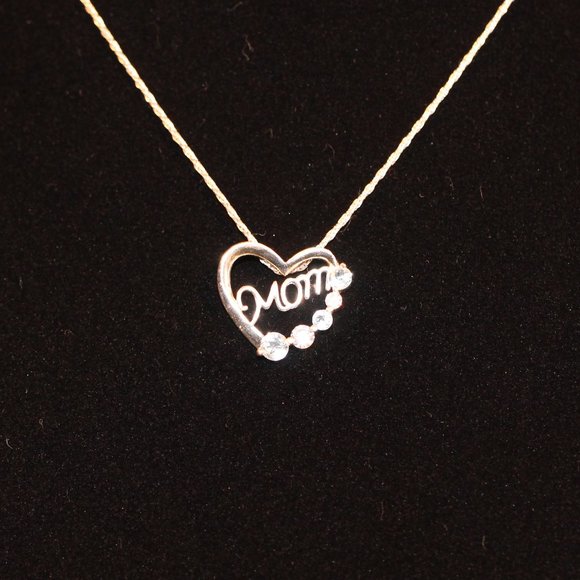 Sterling Silver heart pendant (SN0012) - Picture 2 of 8